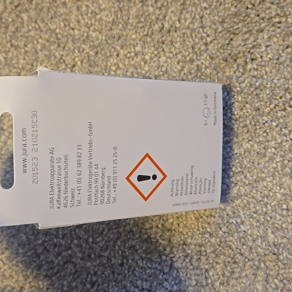 Jura 6pk Cleans and Protects 2 in 1 Cleaning Pods For Jura Coffee Maker - Picture 5 of 6